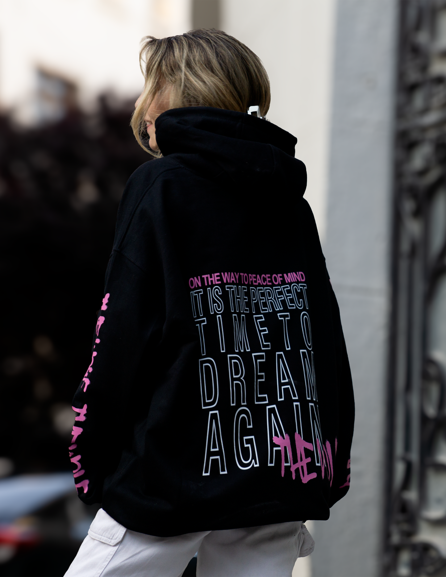 Hoodie perfect time Oversize