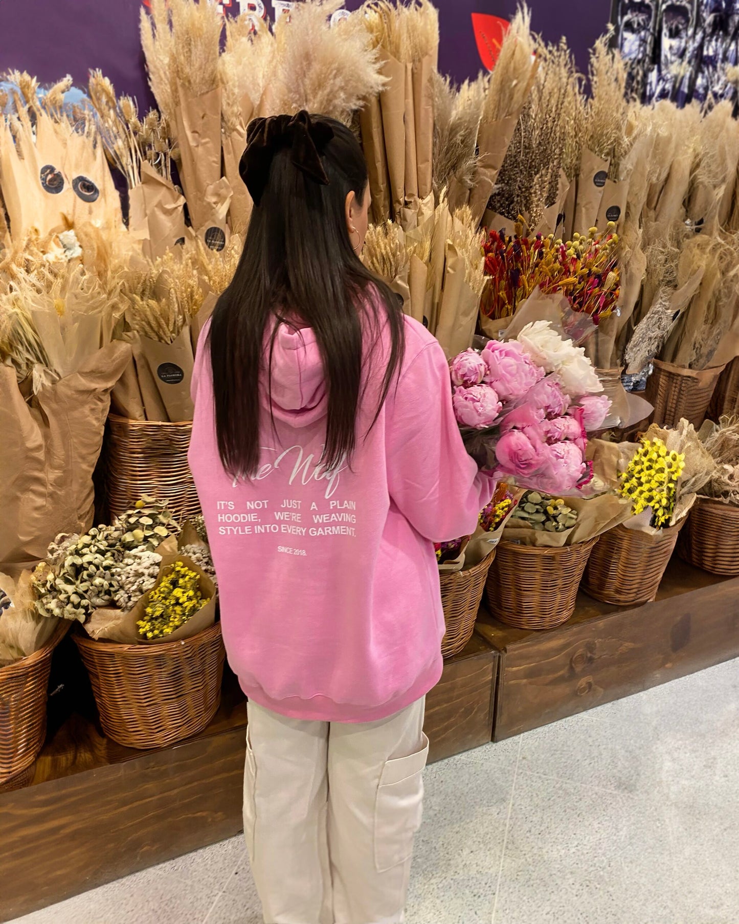 Hoodie style rosado