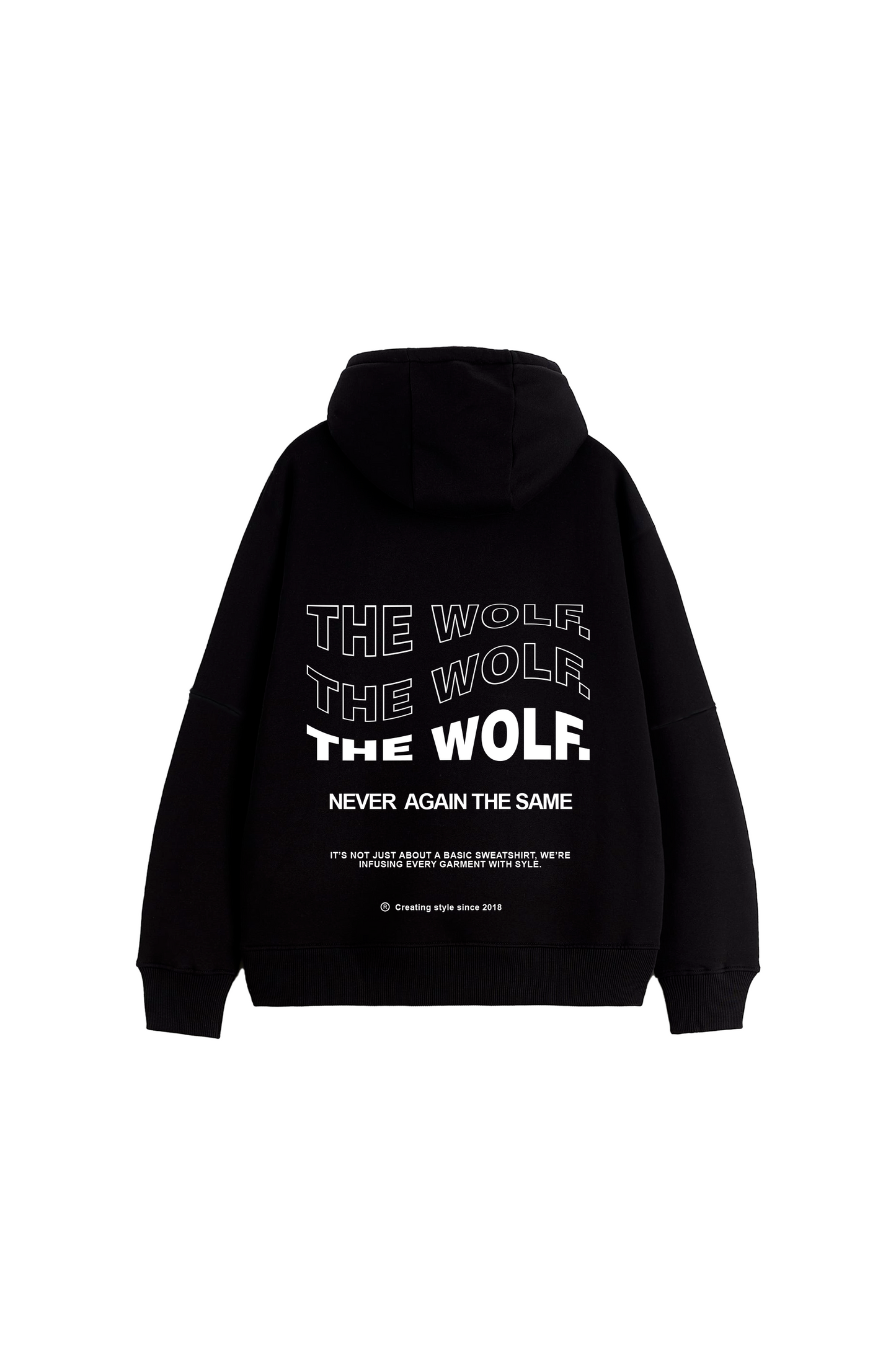 Hoodie never the same Oversize