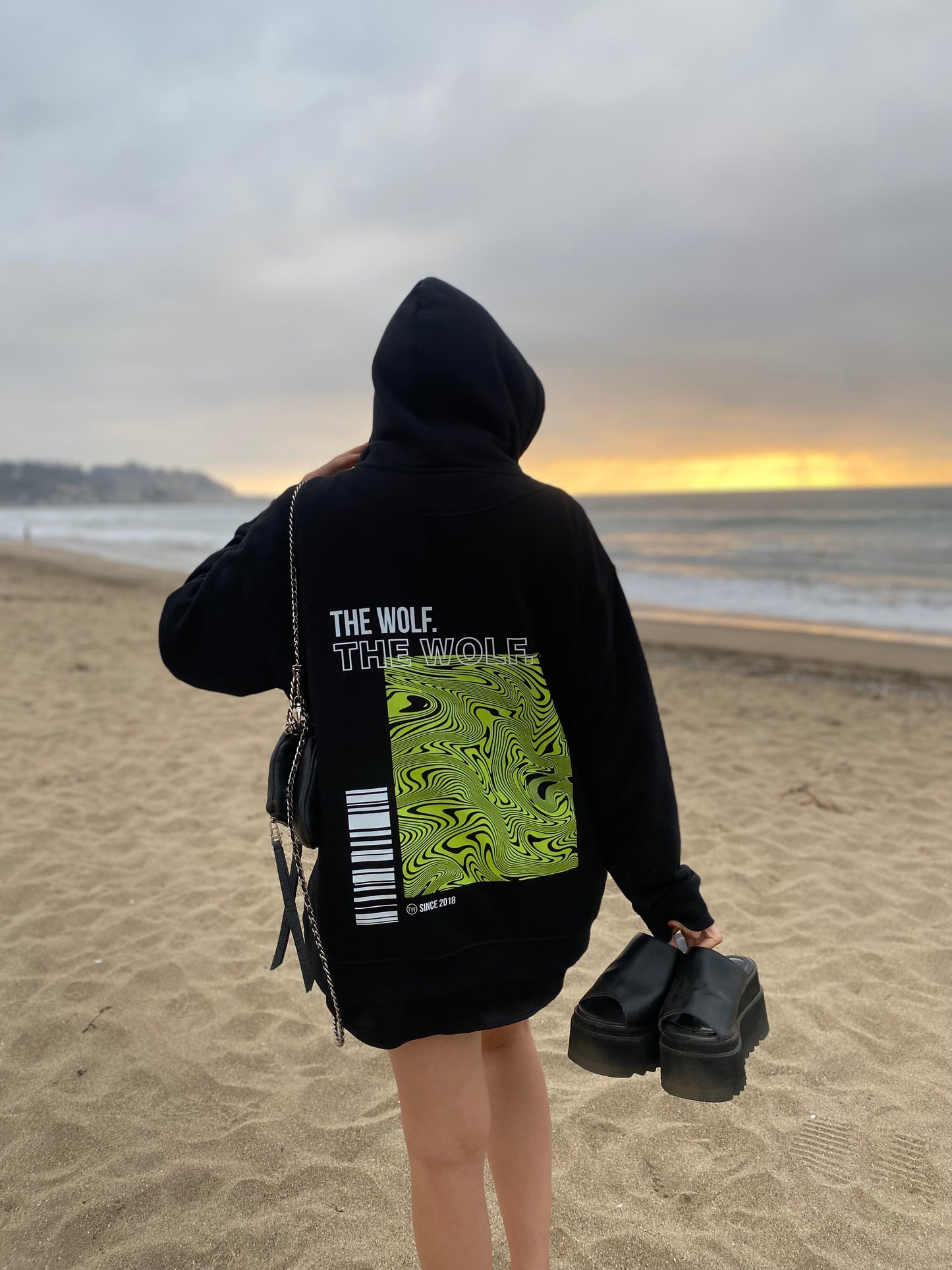 Hoodie psycho Oversize