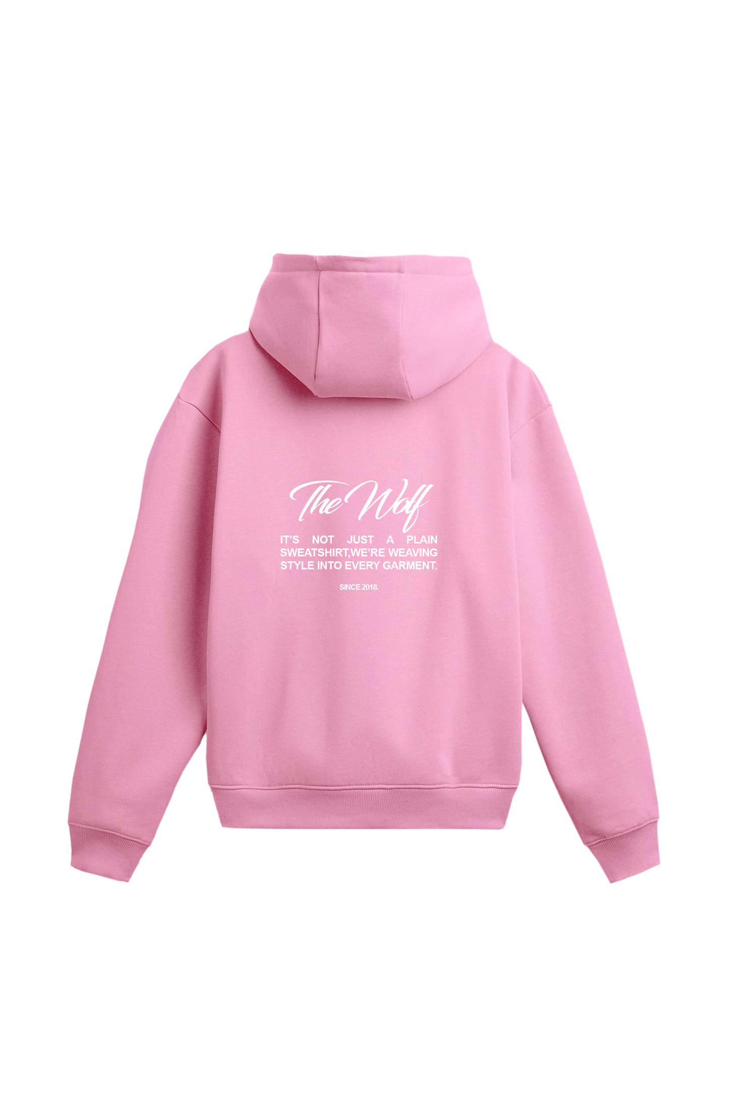 Hoodie style rosado
