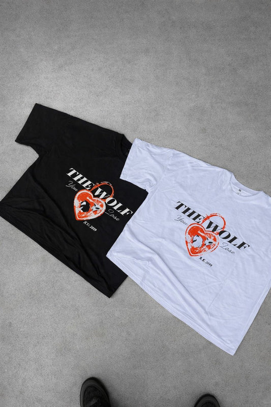 Polera Not San Valentin Blanca