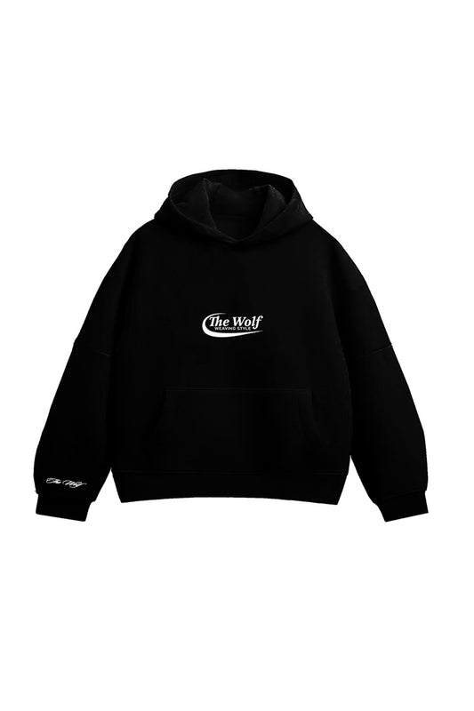 Hoodie Don't Look Back Negro