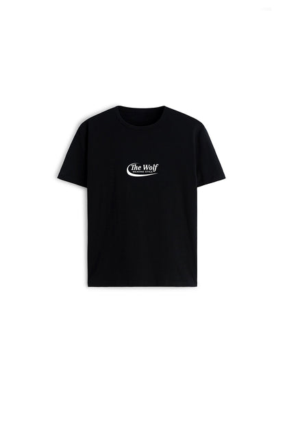 Polera Don't Look Back Negra Oversize Heavy Weight 280 gr