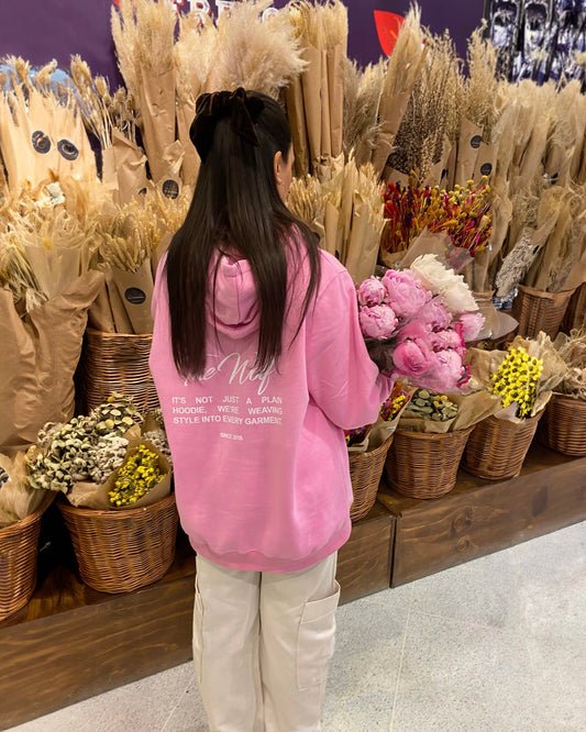 Hoodie style rosado