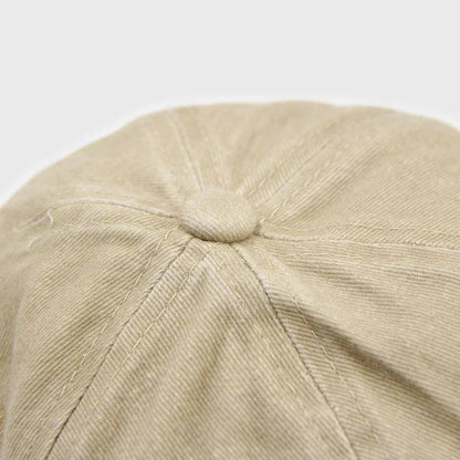 Jockey beige bicolor prelavado niño
