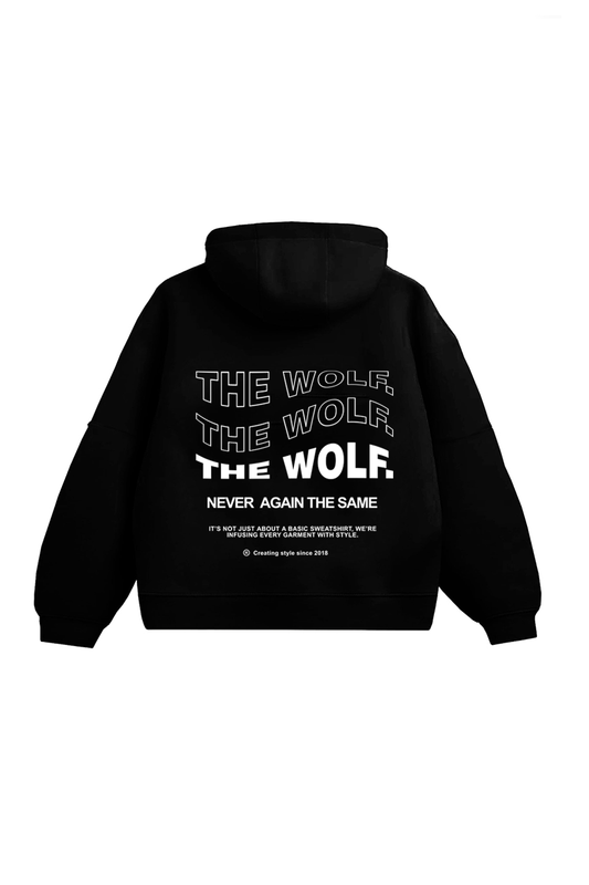 Hoodie Never The Same Boxyfit NUEVO