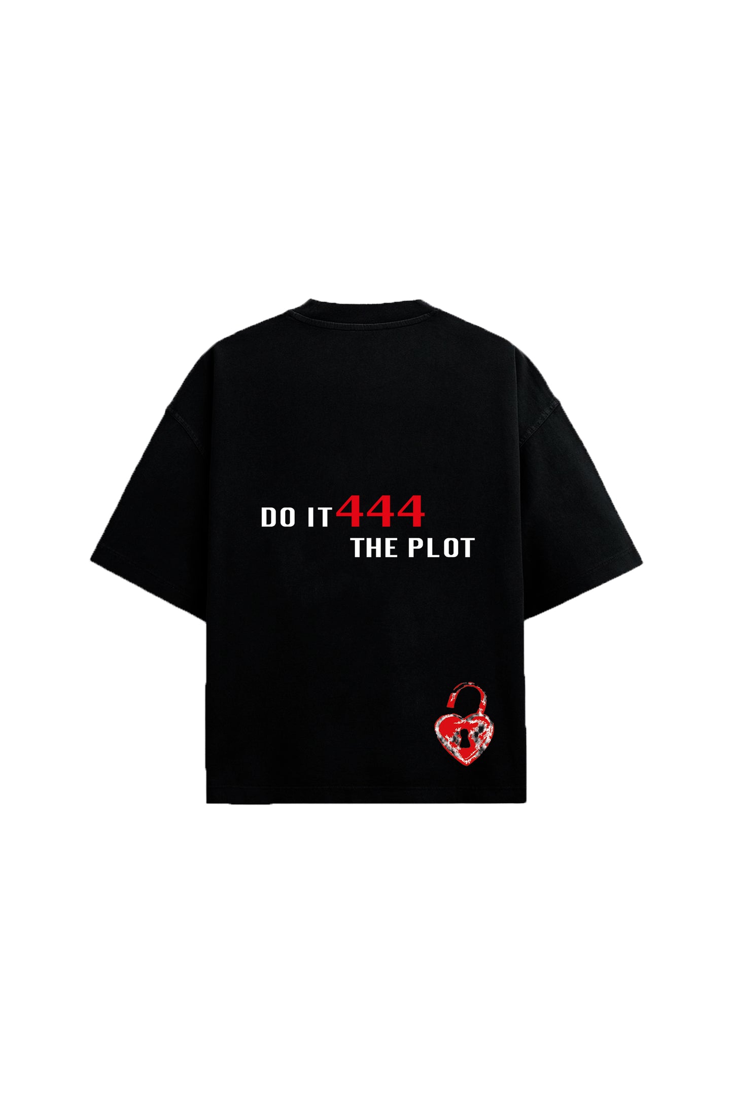 Polera Not San Valentin Negra