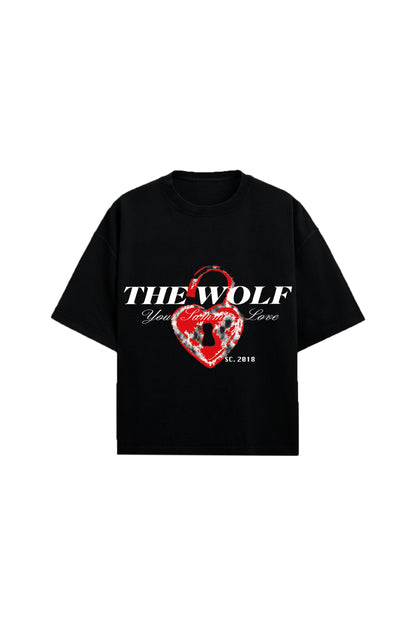 Polera Not San Valentin Negra