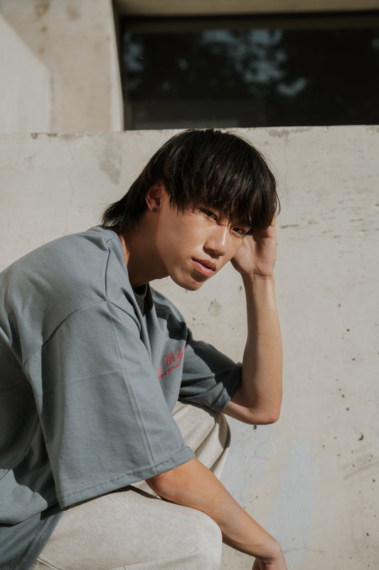 Polera elemental gris