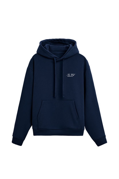 Hoodie elemental azul marino