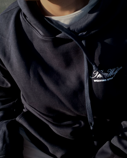 Hoodie elemental azul marino