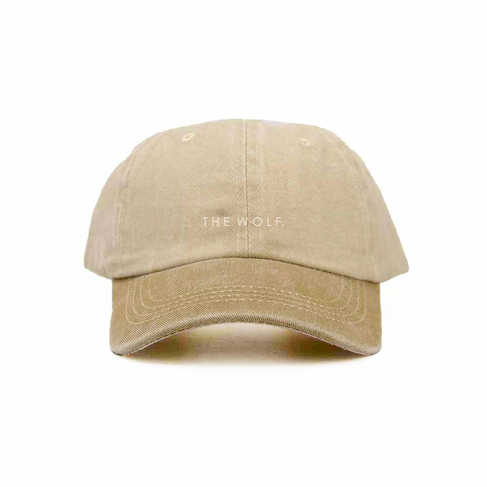 Jockey beige bicolor prelavado niño
