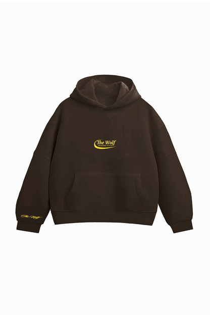 Hoodie Don't Look Back Café Boxyfit