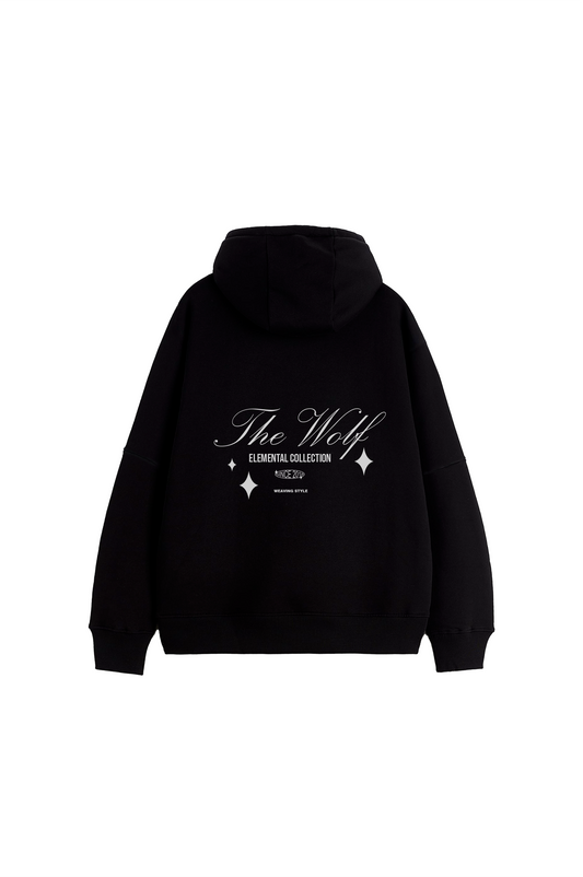 Hoodie elemental negro