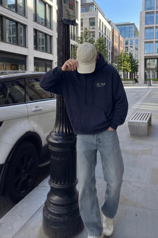 Hoodie Elemental Azul Marino