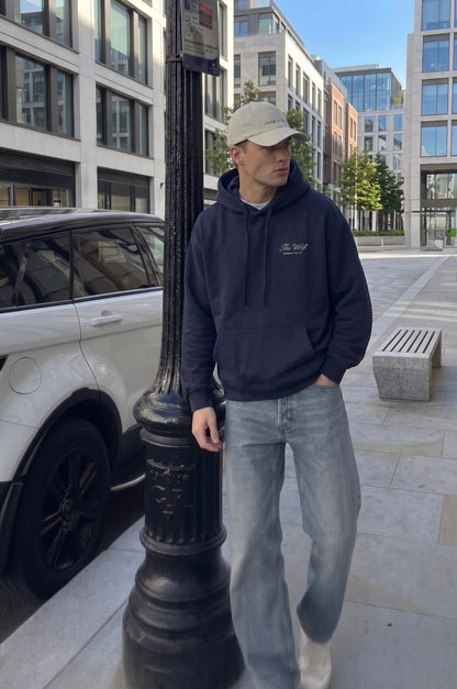 Hoodie Elemental Azul Marino