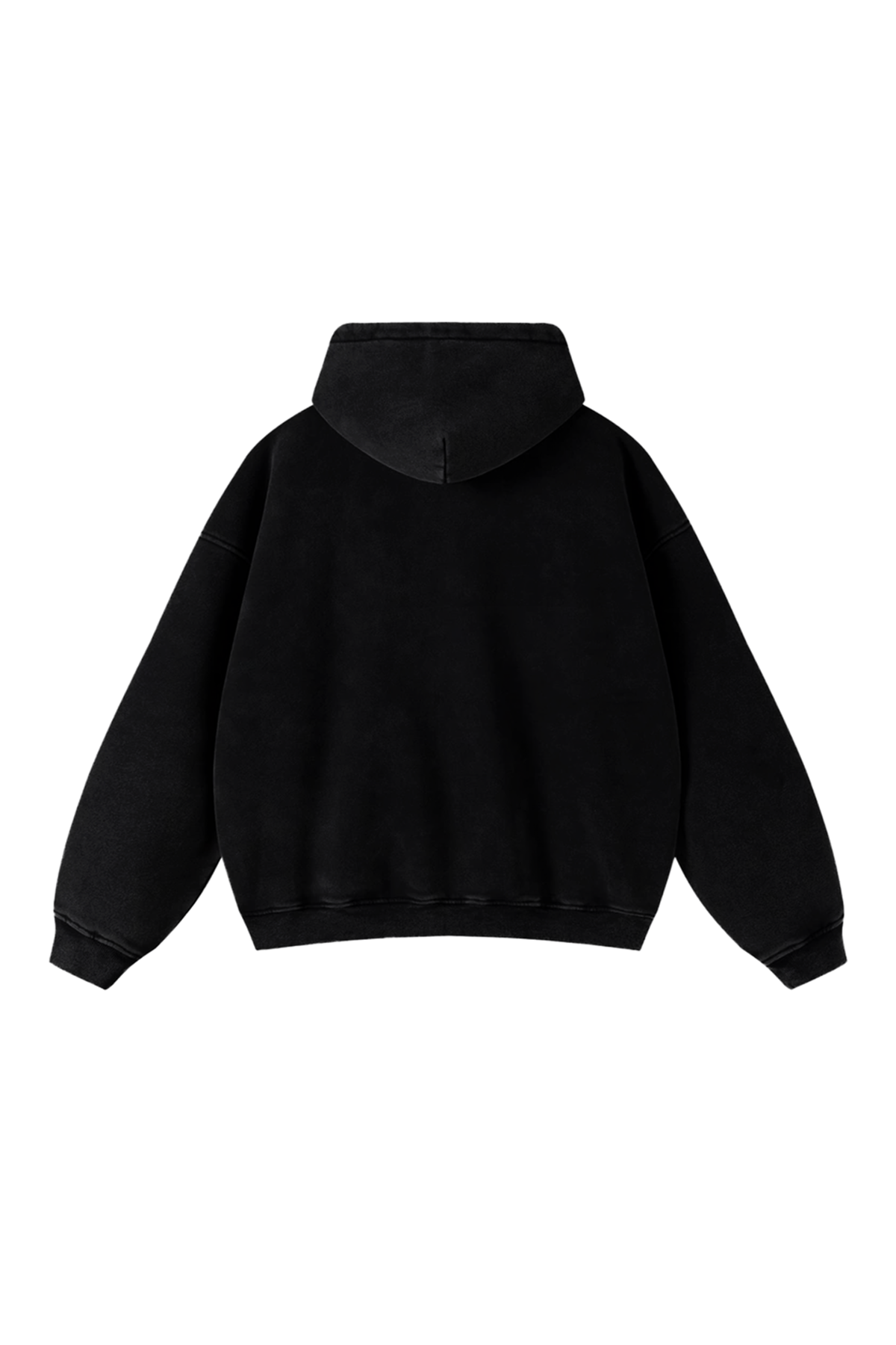 Zipper Acid Wash Negro