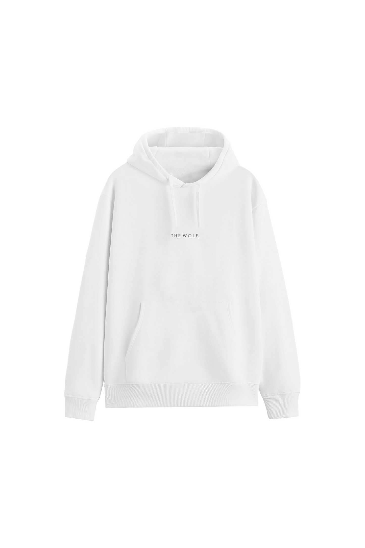 Hoodie básico blanco