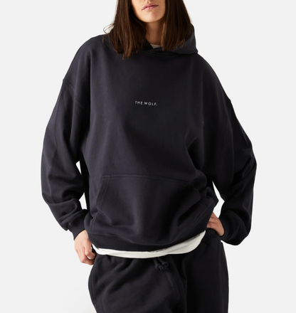 Hoodie básico negro