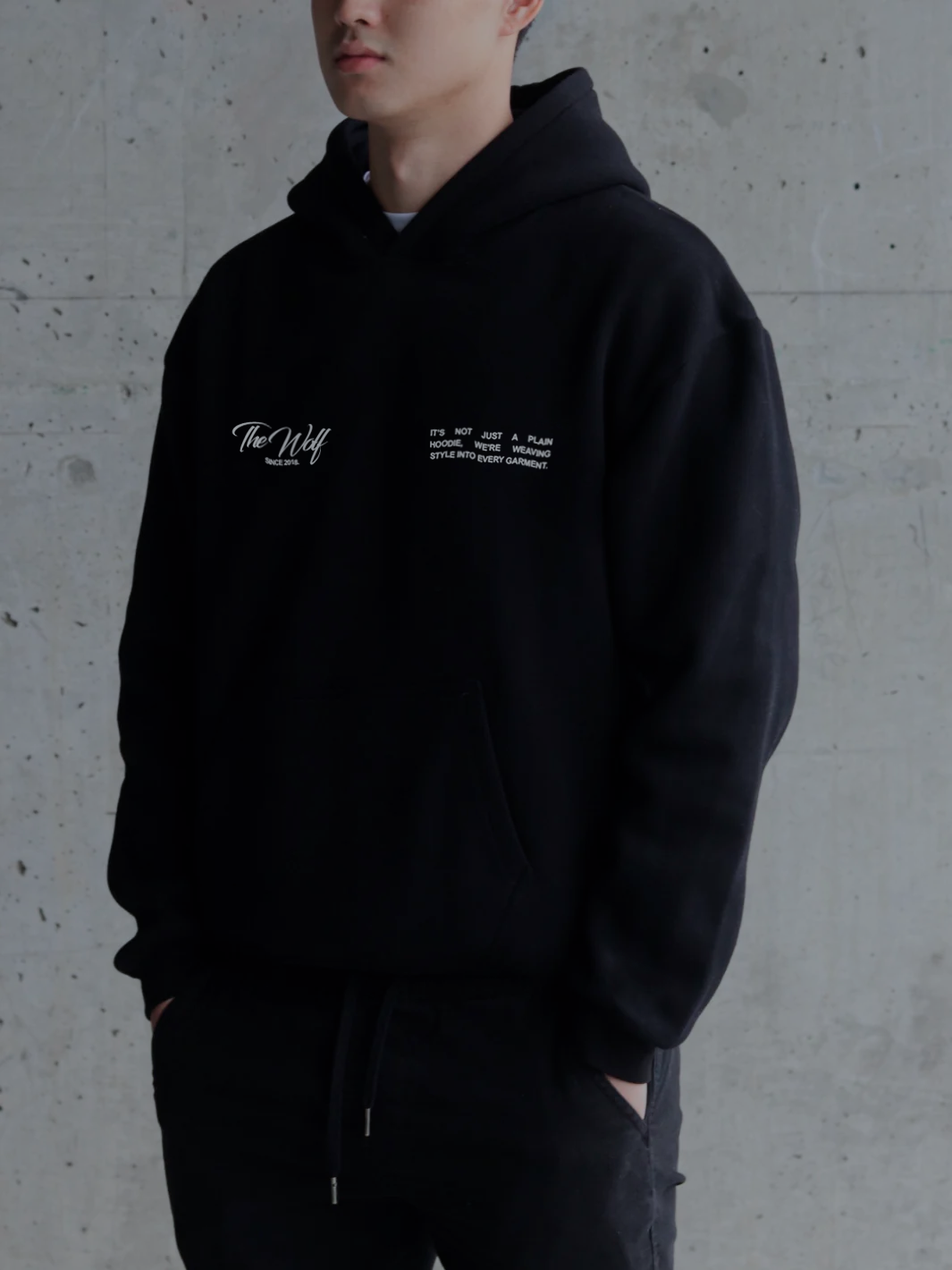 Hoodie style negro